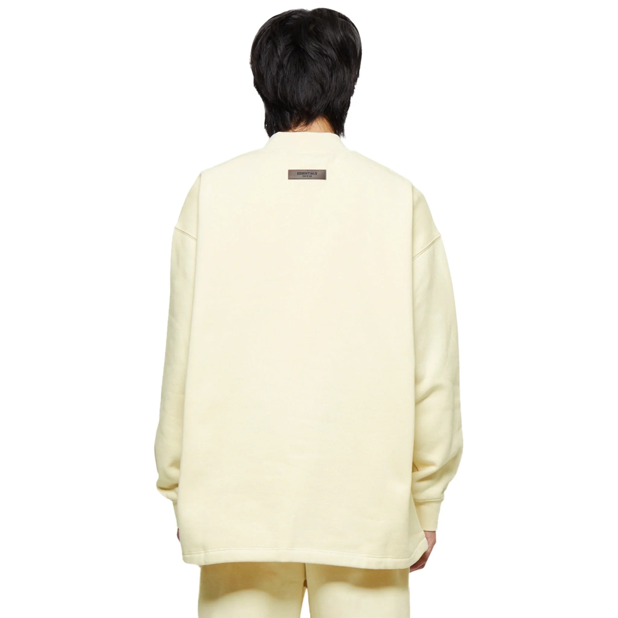 Fear Of God Essentials Relaxed Egg Shell Crewneck (FW22)