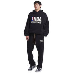Fear Of God Essentials x NBA Black Hoodie