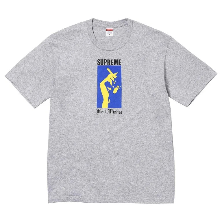 Supreme Wish Tee Heather Grey
