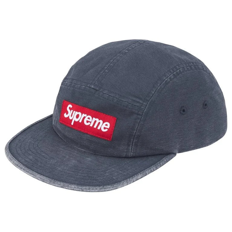 Supreme Canvas Camp Cap Navy