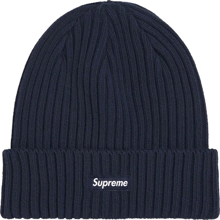 Supreme SS26 Overdyed Beanie Navy