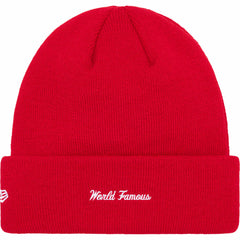 Supreme New Era® Box Logo Beanie Red
