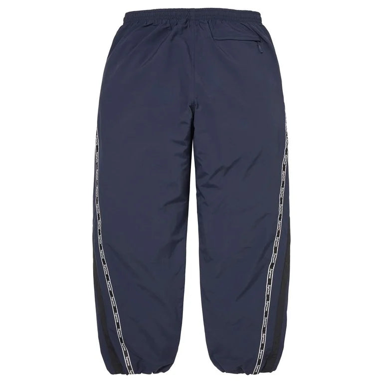 Supreme SS26 Logo Taping Track Pant Navy