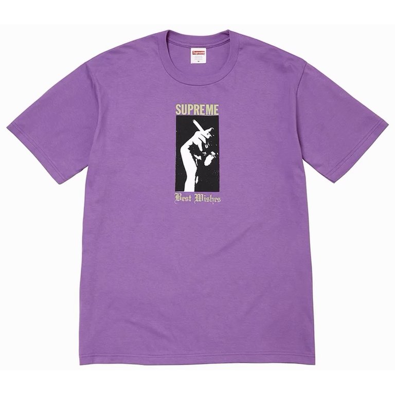 Supreme Wish Tee Purple