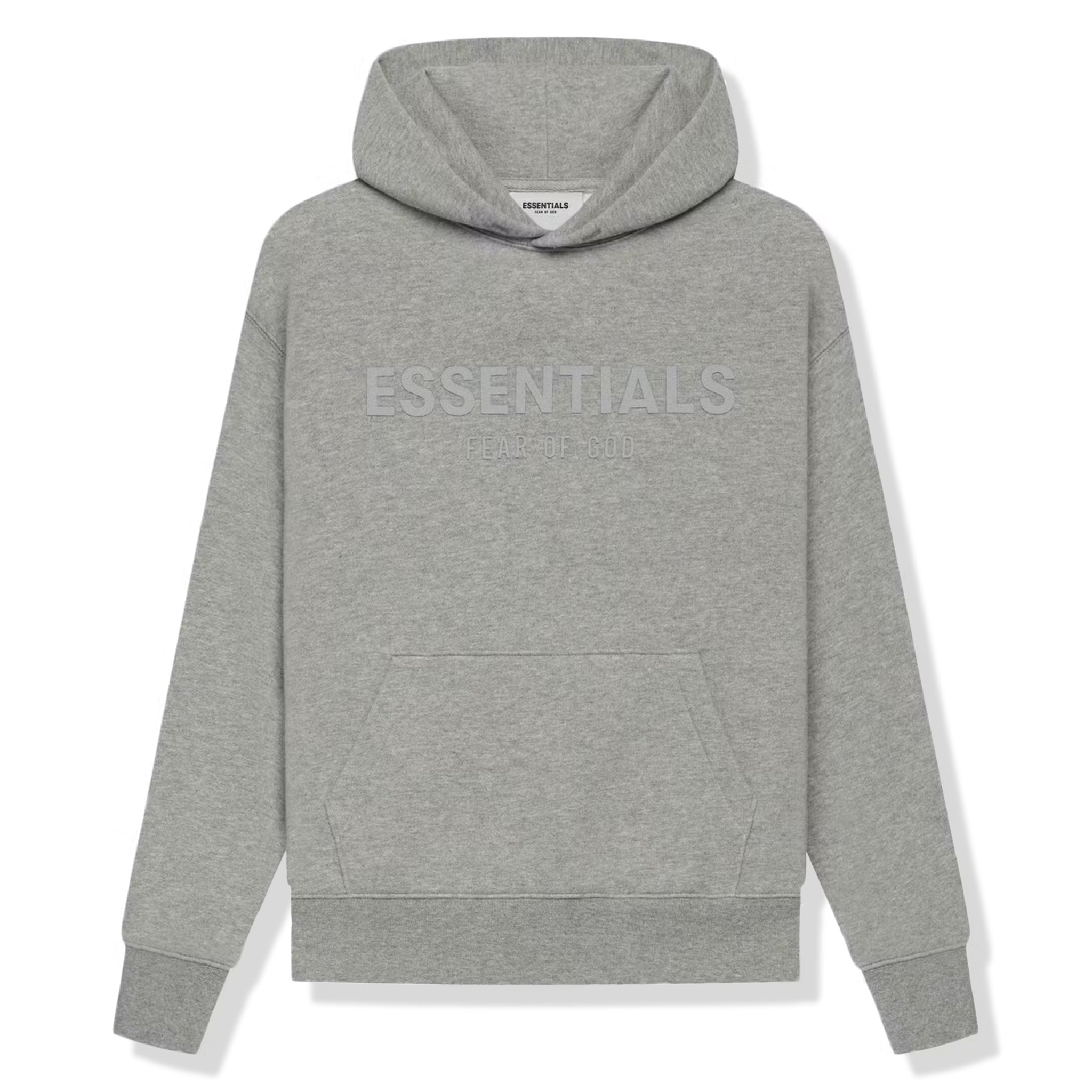 Preloved - Fear Of God Essentials Kids Heather Oatmeal Hoodie