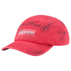 Supreme SS26 Overdyed Camp Cap Red