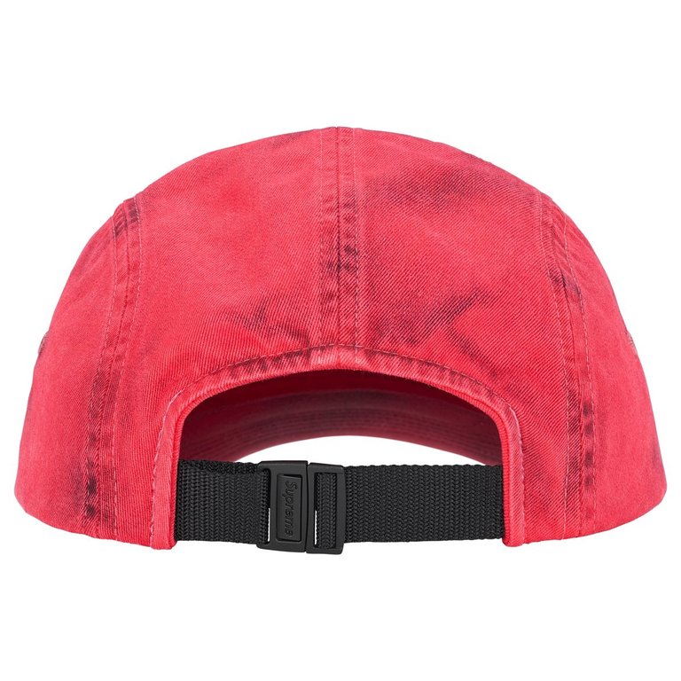 Supreme SS26 Overdyed Camp Cap Red