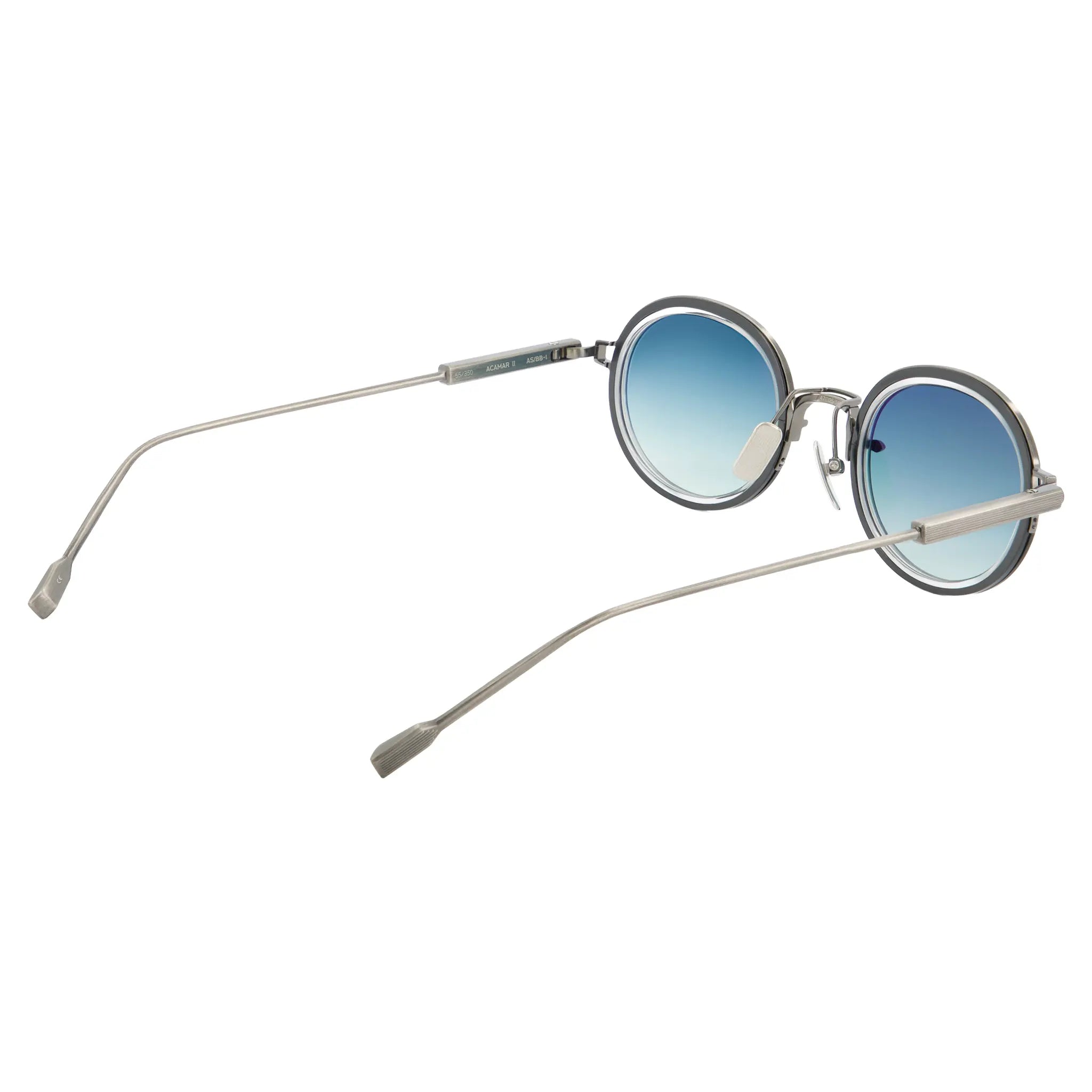 SATO Acamar II Titanium Deep Blue Ocean Sunglasses