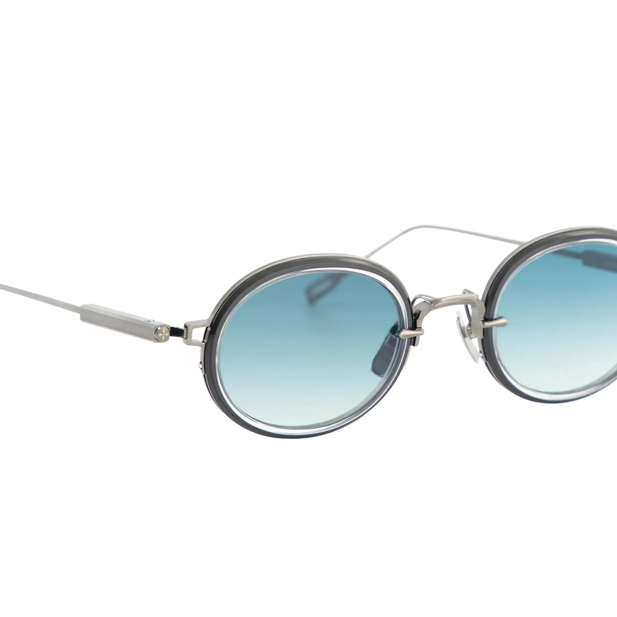 SATO Acamar II Titanium Deep Blue Ocean Sunglasses