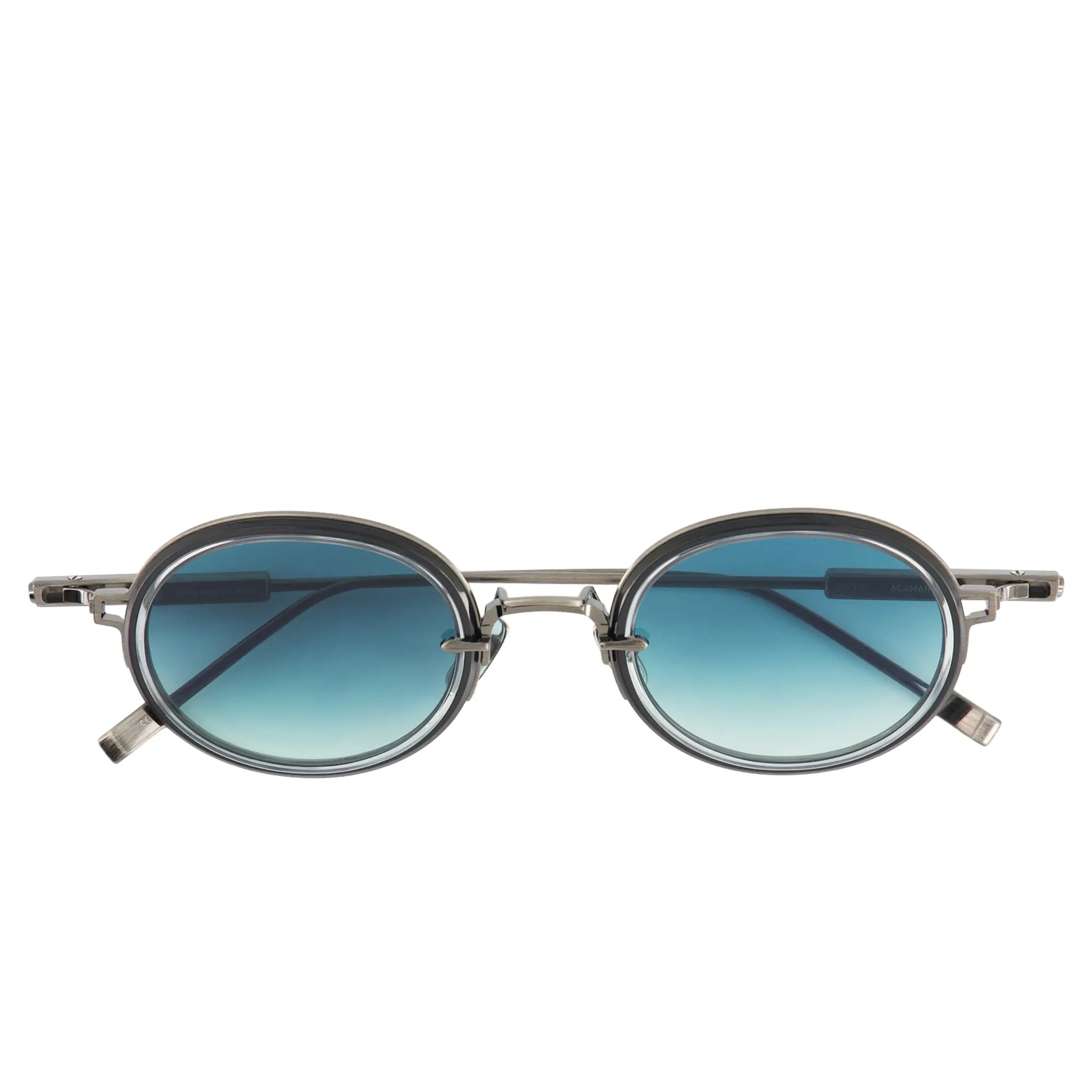 SATO Acamar II Titanium Deep Blue Ocean Sunglasses