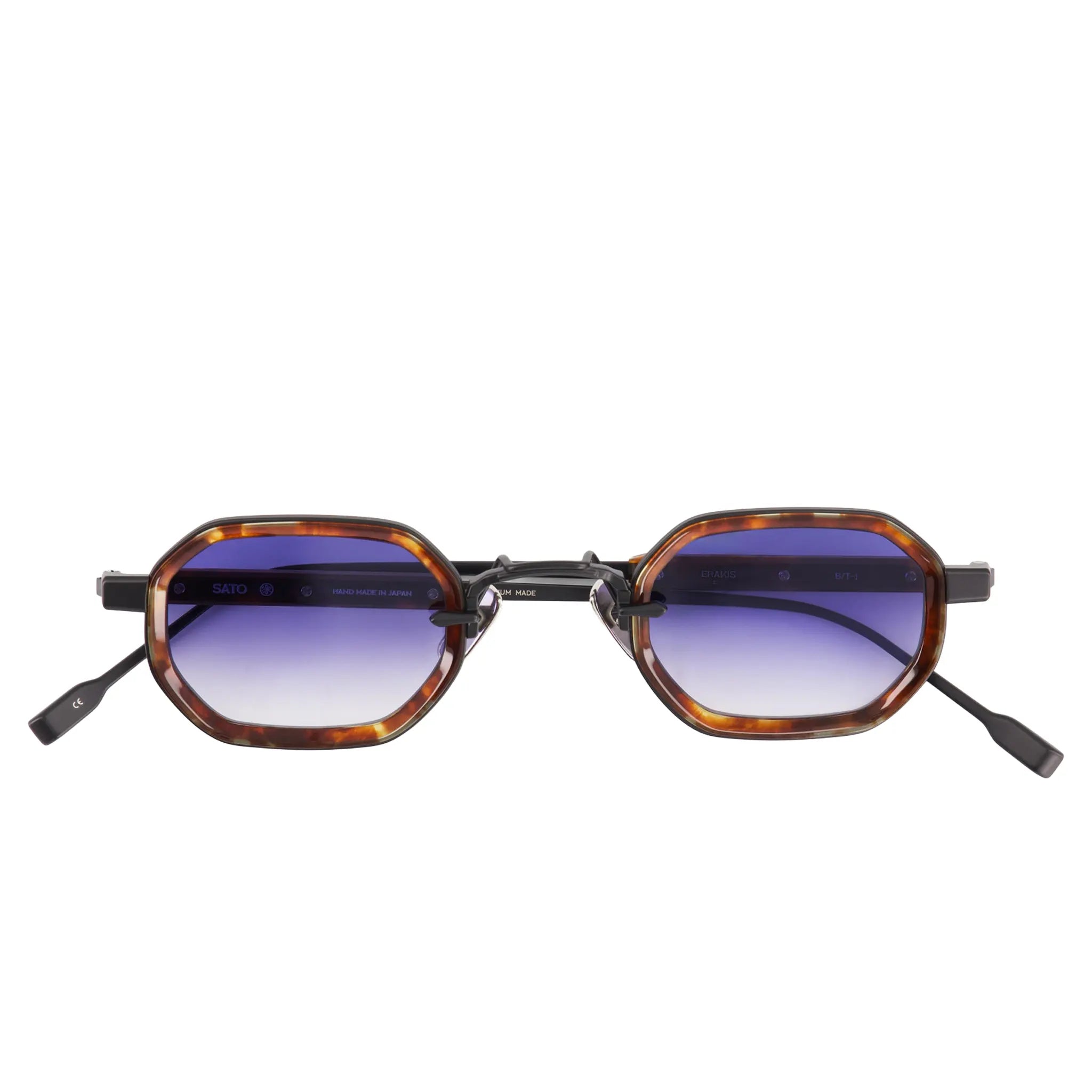 SATO Erakis Titanium Gradient Dark Blue Sunglasses