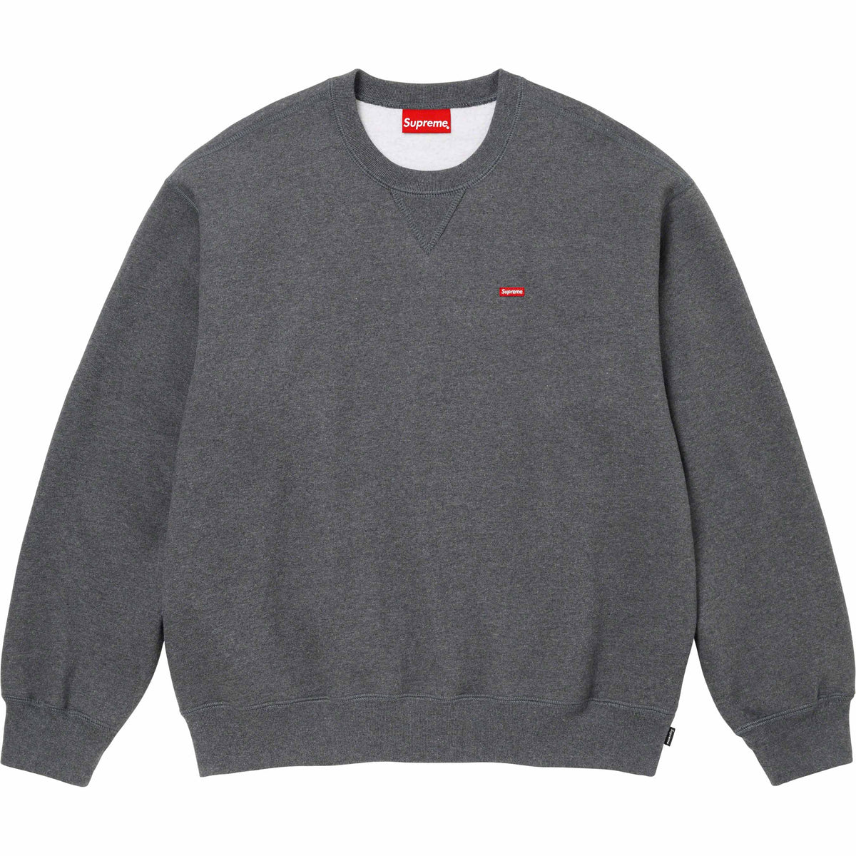 Supreme Small Box Crewneck Charcoal