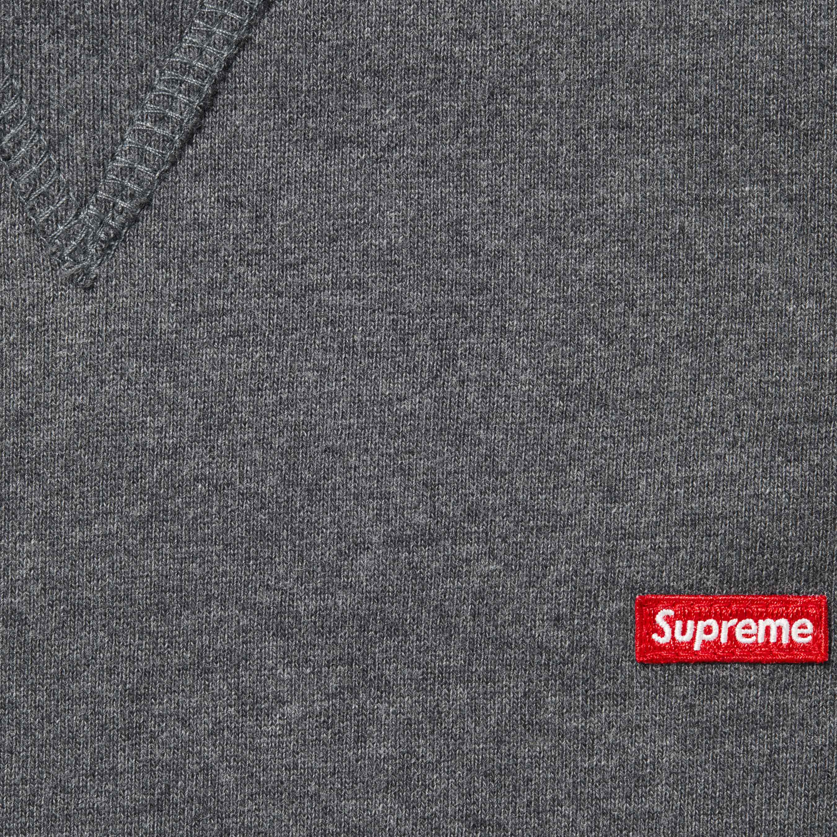 Supreme Small Box Crewneck Charcoal