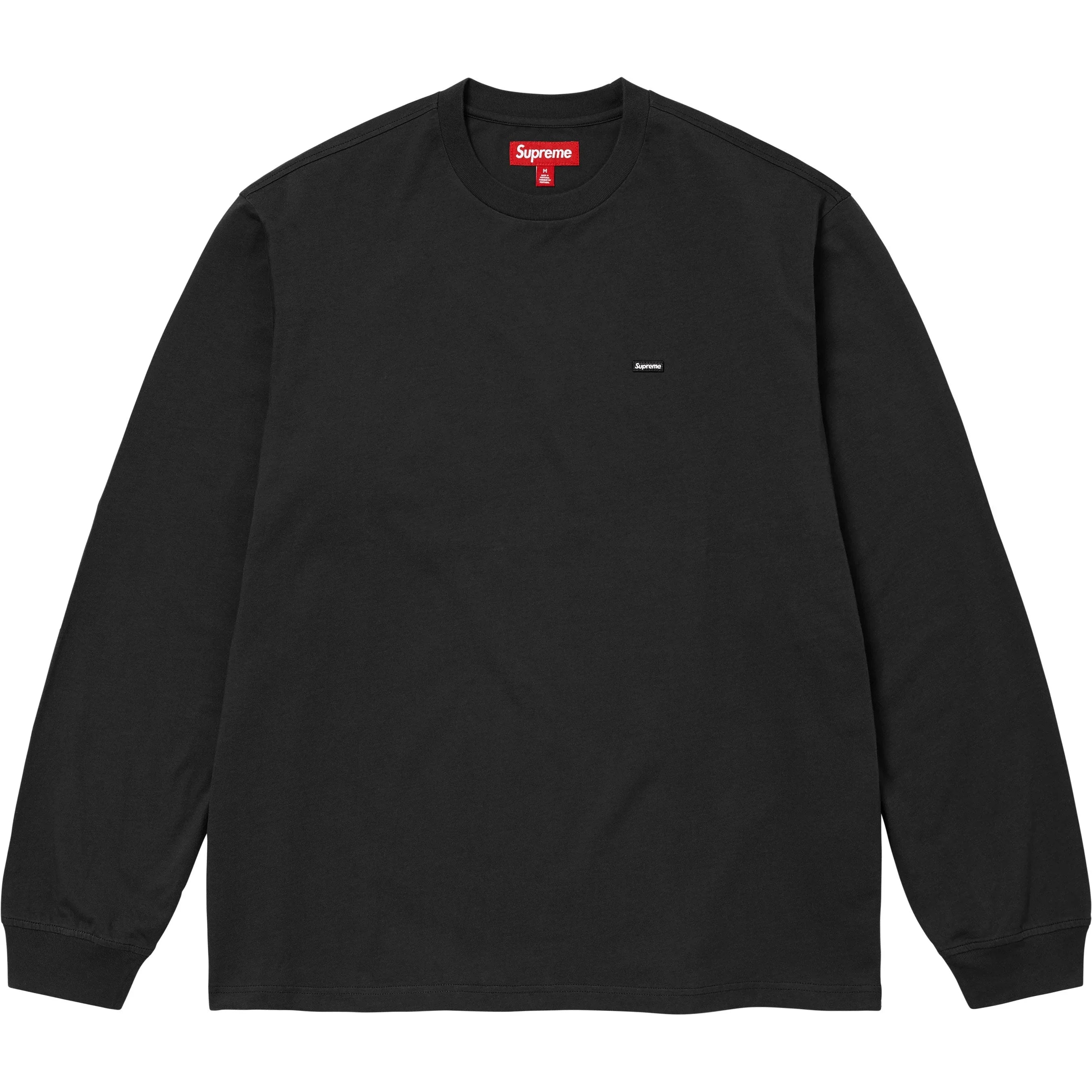 Supreme SS25 Small Box LS Tee Black
