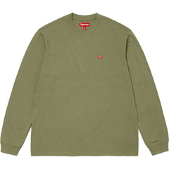 Supreme SS25 Small Box LS Tee Washed Olive