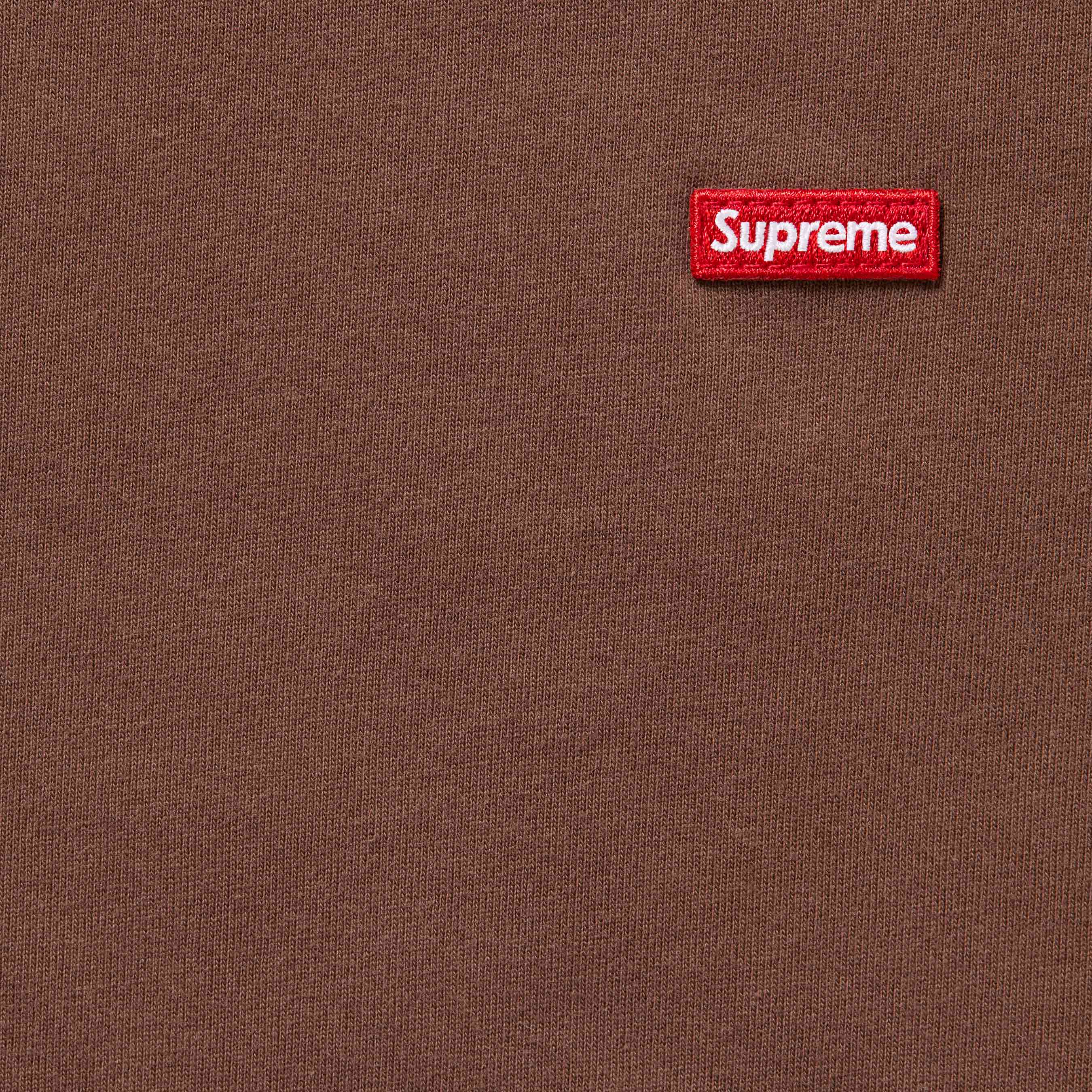 Supreme FW24 Small Box Logo Tee Brown