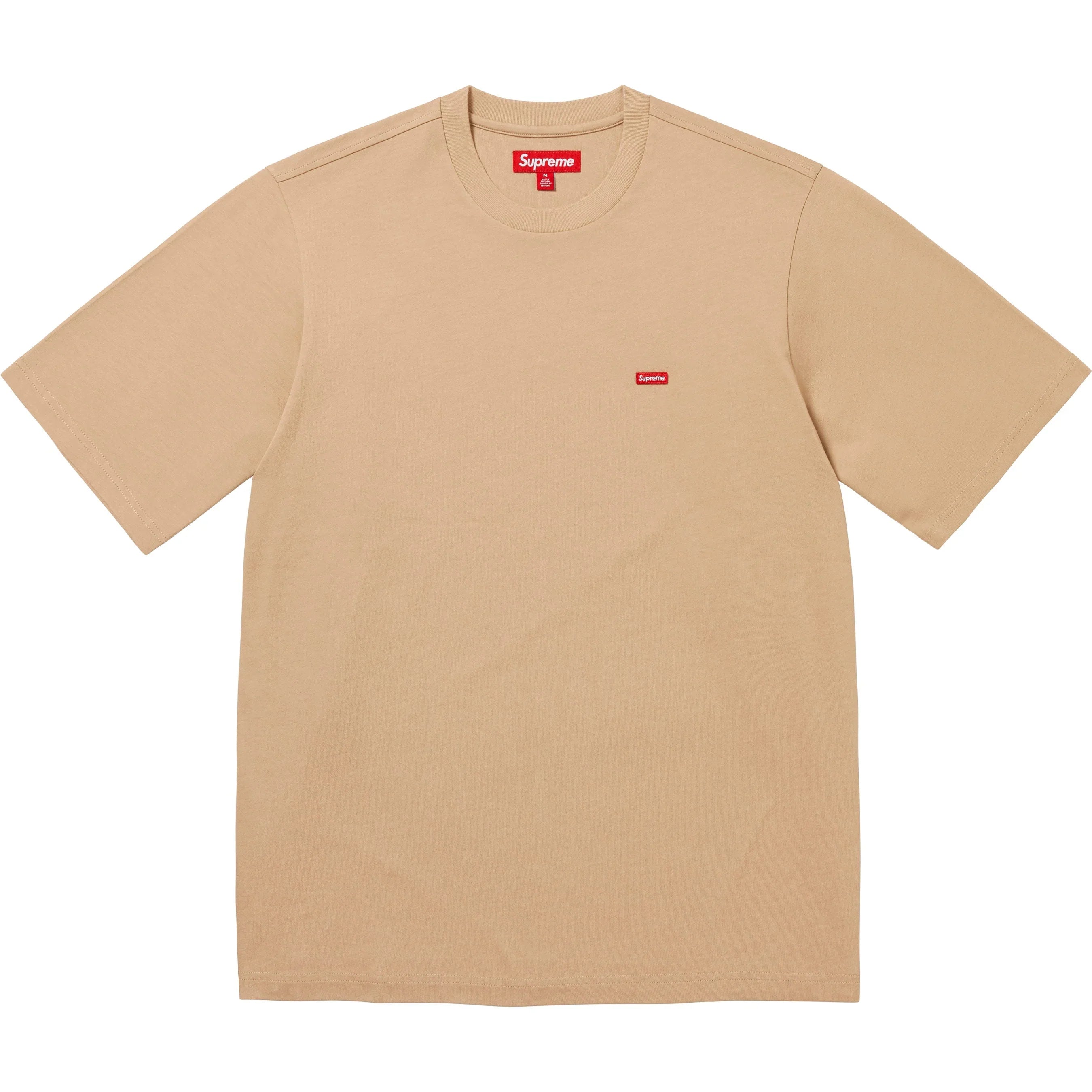 Supreme SS25 Small Box Logo Tee Dark Tan