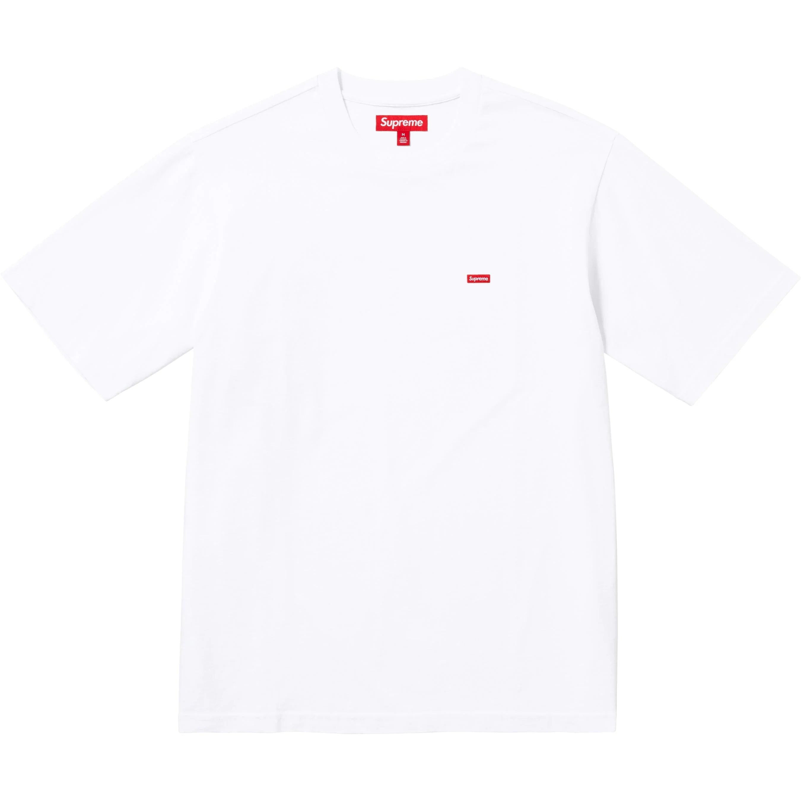Supreme SS25 Small Box Logo Tee White