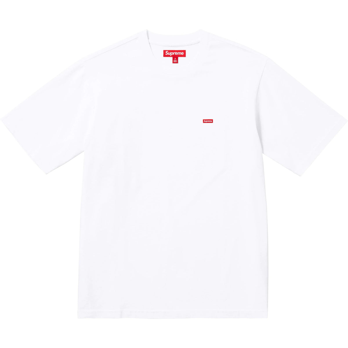 Supreme SS25 Small Box Logo Tee White