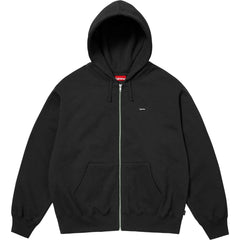 Supreme SS25 Small Box Zip Up Hooded Sweatshirt Black