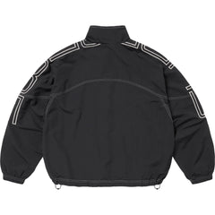 Supreme Spellout Embroidered Track Jacket Black