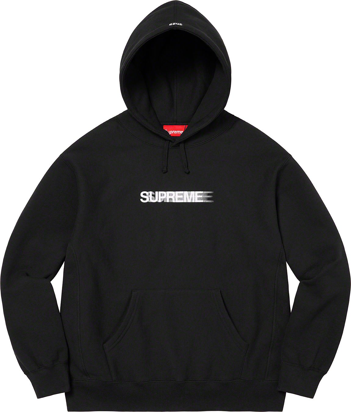 Supreme Motion Logo Hooded Sweatshirt Black