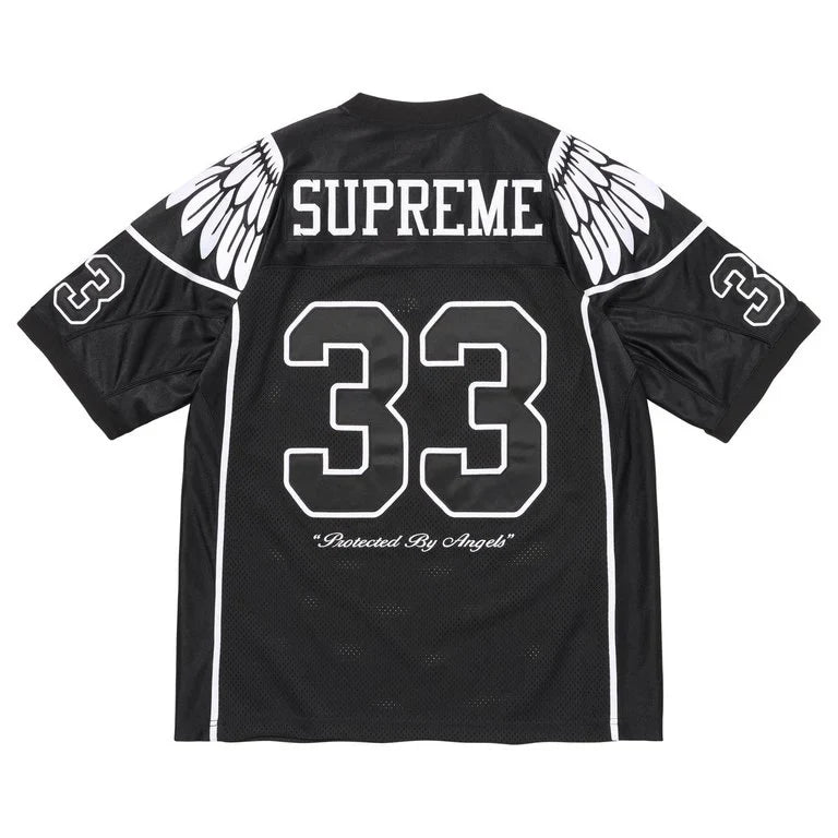 Supreme Wings Football Jersey Black