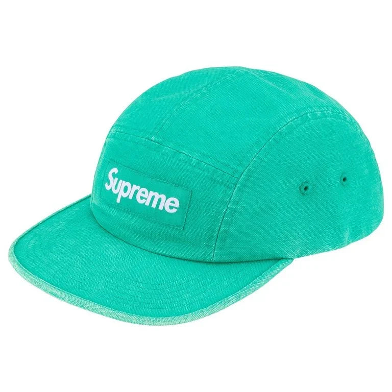 Supreme Canvas Camp Cap Teal