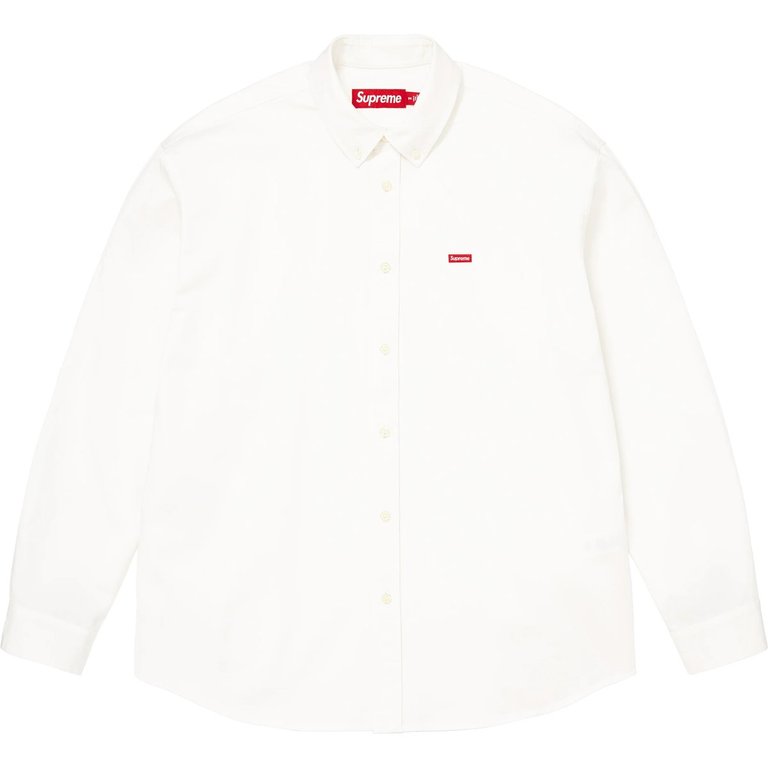 Supreme SS26 Small Box Logo Shirt White