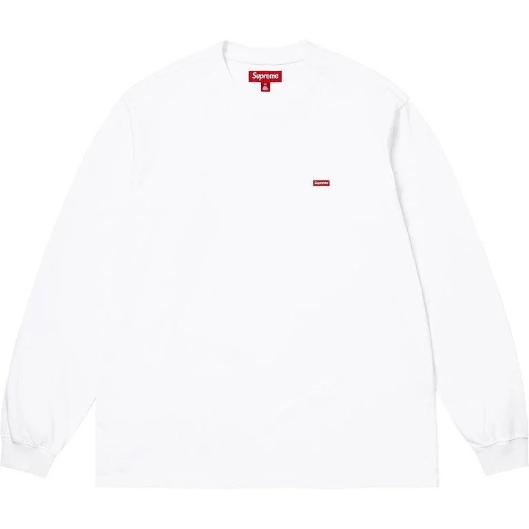 Supreme SS26 Small Box LS Tee White